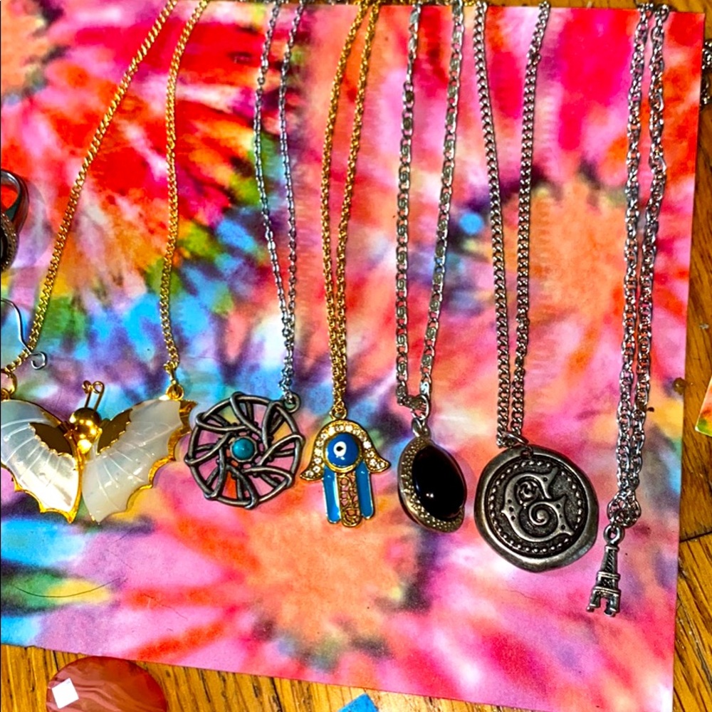 Vintage necklaces and some modern fashion!!!